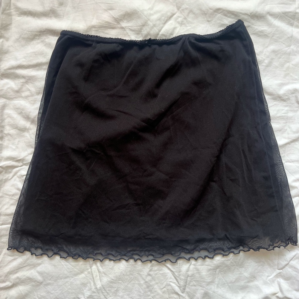 Black Brandy Melville Mini Skirt